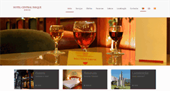 Desktop Screenshot of hotelcentralparque.com